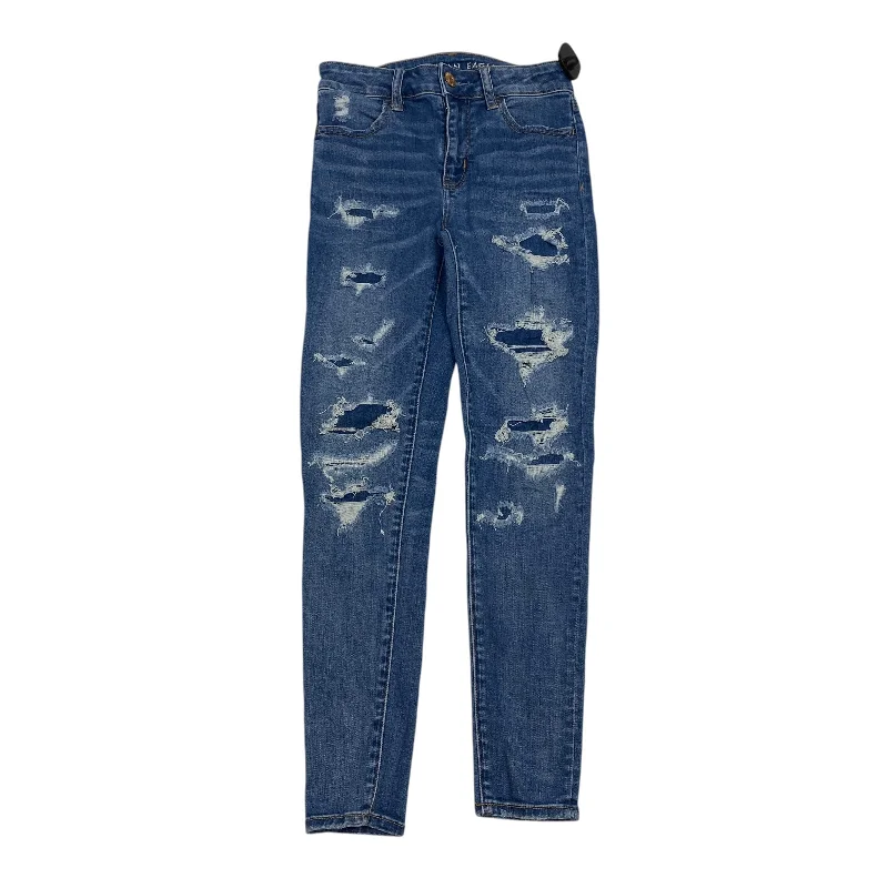 Men's Jeans for a Casual LookJeans Jeggings By American Eagle In Blue Denim, Size: 0