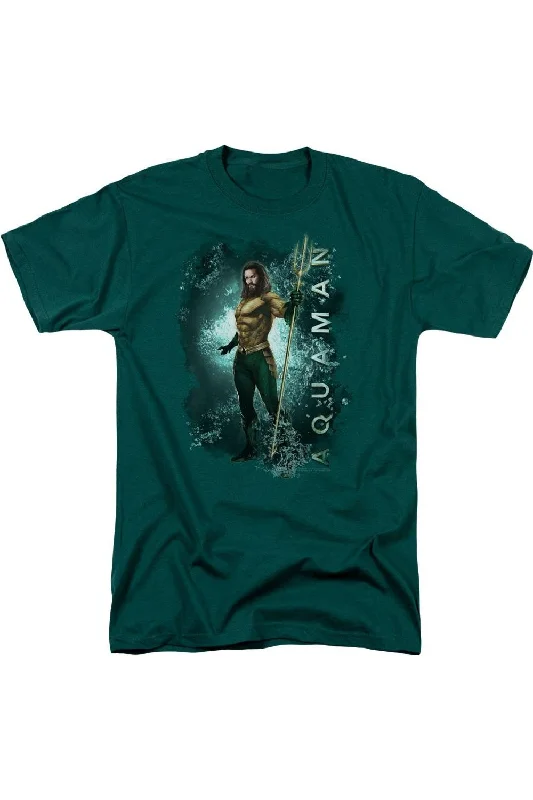 Aquaman Movie Marine Life Short Sleeve Adult Tee / T-Shirt