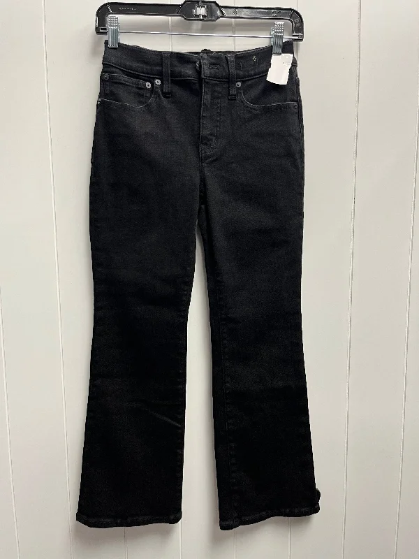Elegant Men's JeansJeans Boot Cut By Madewell In Black, Size: 4