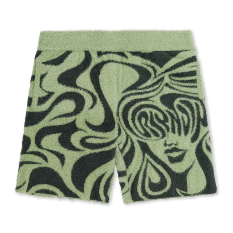 Functional Men's Tactical ShortsBeautiful Fomo Mohair Shorts (Pistachio)
