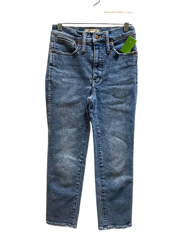 Wide-Leg Men's JeansJeans Boyfriend By Madewell In Blue Denim, Size: 0