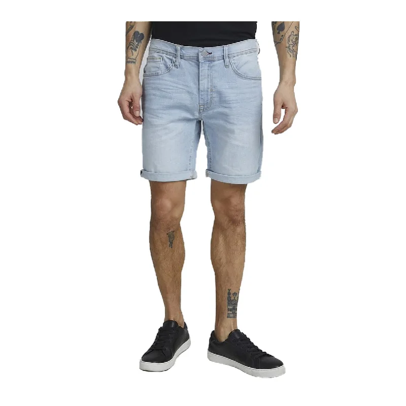 Athletic-Inspired Men's Workout and Running ShortsBlend Mens Twister Shorts 20713326-200288 Denim Beach Blue