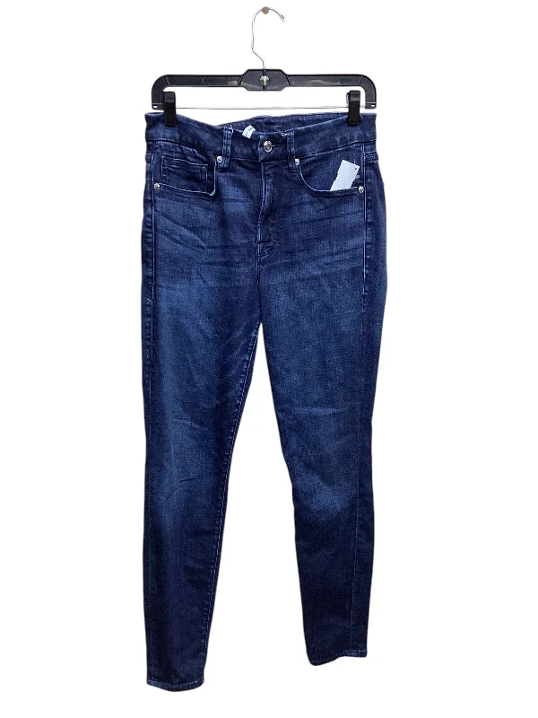 Trendy Men's JeansJeans Skinny By Good American In Blue Denim, Size: 10