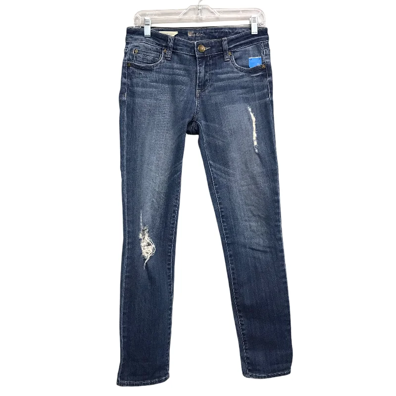 Men's Jeans for Office WearJeans Boyfriend By Kut In Blue Denim, Size:0