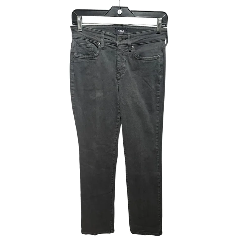 Designer Men's JeansJeans Straight By Not Your Daughters Jeans In Grey Denim, Size: 2