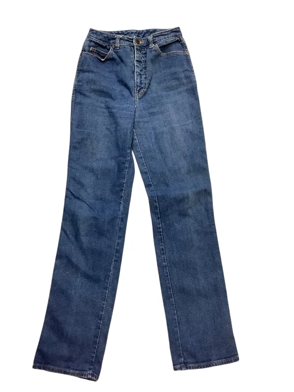 Inexpensive Rip and Tear Men's JeansJeans Straight By Calvin Klein In Blue Denim, Size: 4