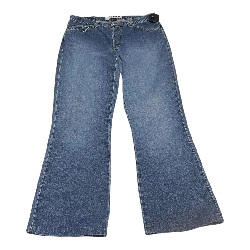 Affordable Designer Men's JeansJeans Wide Leg By Mavi In Blue Denim, Size: 12