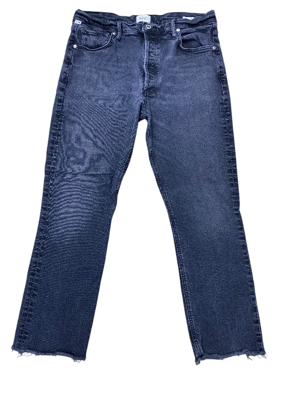 Men's Jeans with PocketsJeans Straight By Citizens Of Humanity In Black Denim, Size: 12