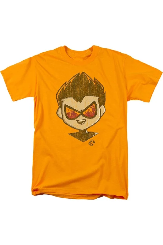 Teen Titans Go To The Movies Beachy Robin Short Sleeve Adult Tee / T-Shirt