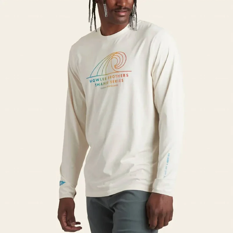 Surf Tee In Near White