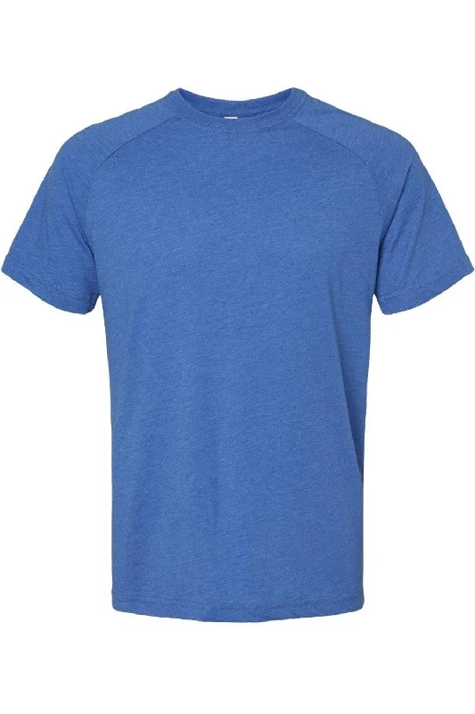 BELLA + CANVAS Heather CVC Raglan Tee
