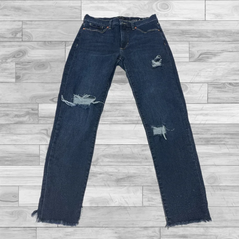 Leather Patch Men's JeansJeans Skinny By Banana Republic In Blue, Size: 2