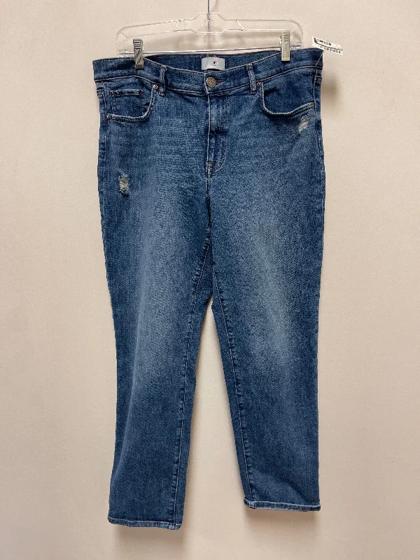 Baggy Cargo Men's JeansJeans Straight By Loft In Blue Denim, Size: 12