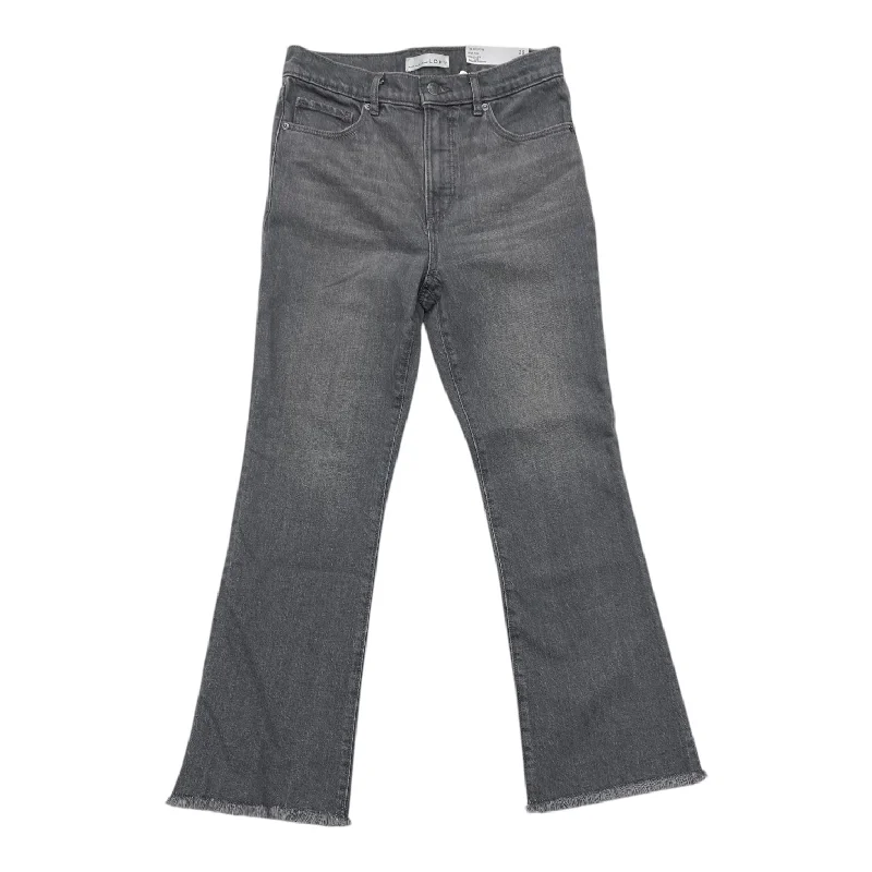 Baggy Cargo Men's JeansJeans Cropped By Loft In Grey Denim, Size: 2