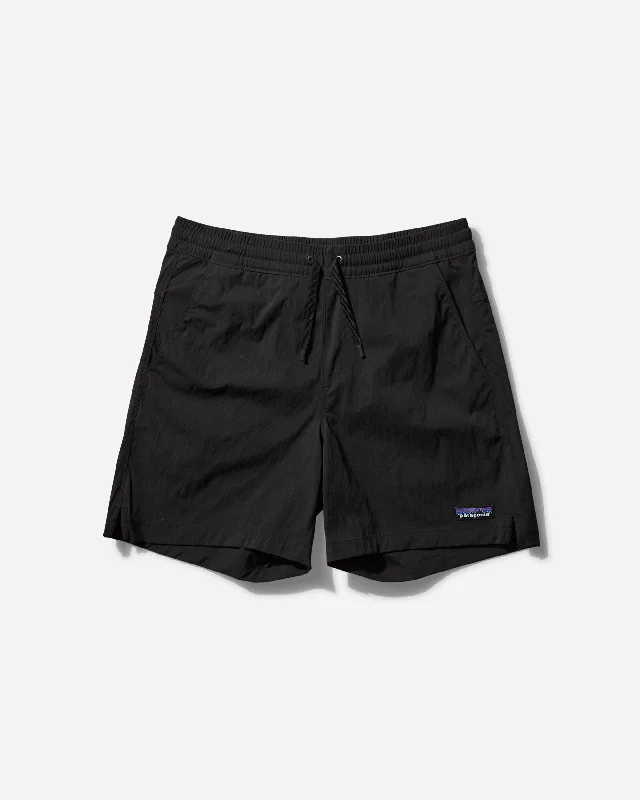 Men's Fashionable Cuffed ShortsMen's Baggies 6 Inch Shorts Black