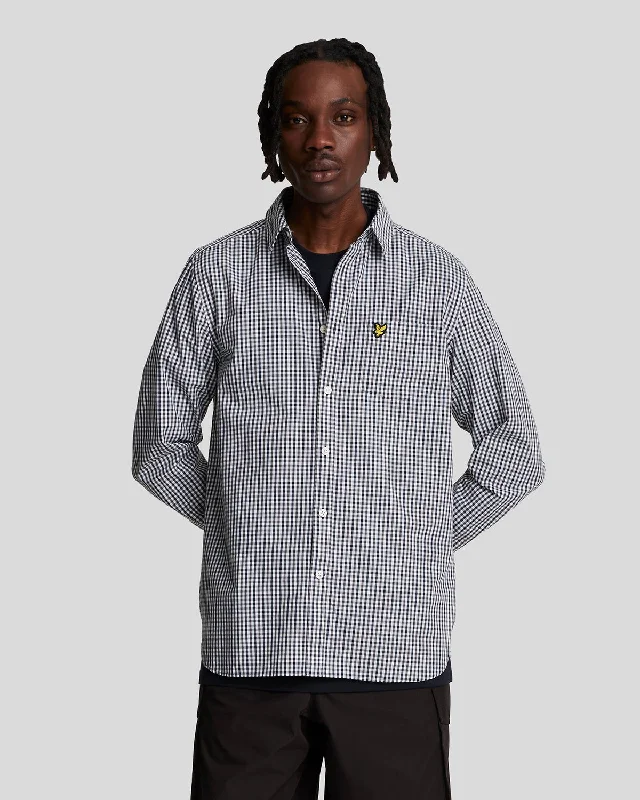 Comfortable Men's Flannel ShirtsChecked Gingham Shirt
