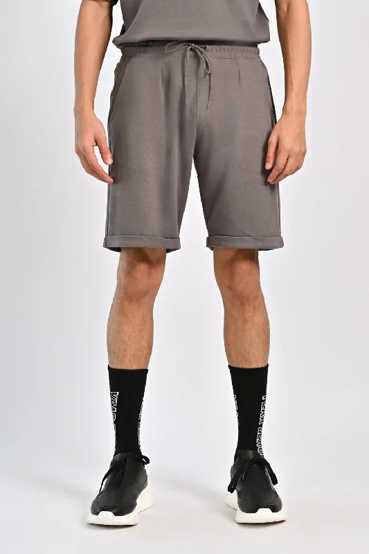 Short-Inseam Men's Dress and Casual PantsKNIT BAGGY FIT SHORT