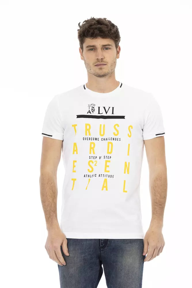 Trussardi Action  Cotton Men Men's TShirt