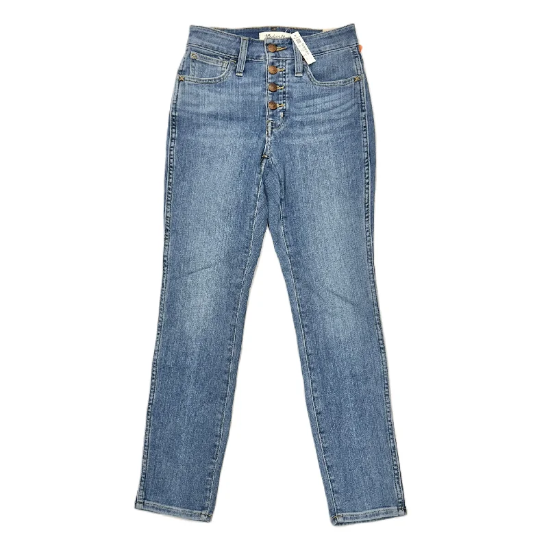 Men's Ripped JeansJeans Skinny By Madewell In Blue Denim, Size: 00p