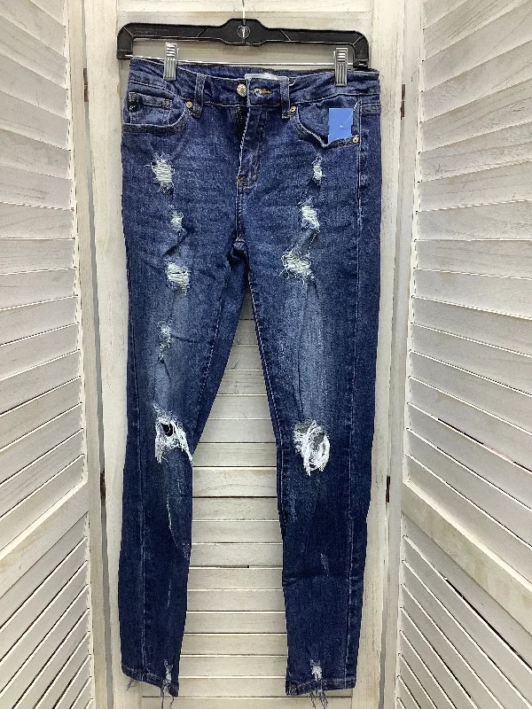 Slim-Fit Men's JeansJeans Skinny By Kancan In Blue Denim, Size: 8