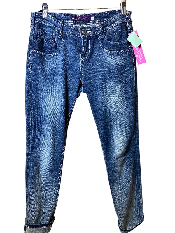Wash and Wear Men's JeansJeans Straight By Vigoss In Blue, Size: 5