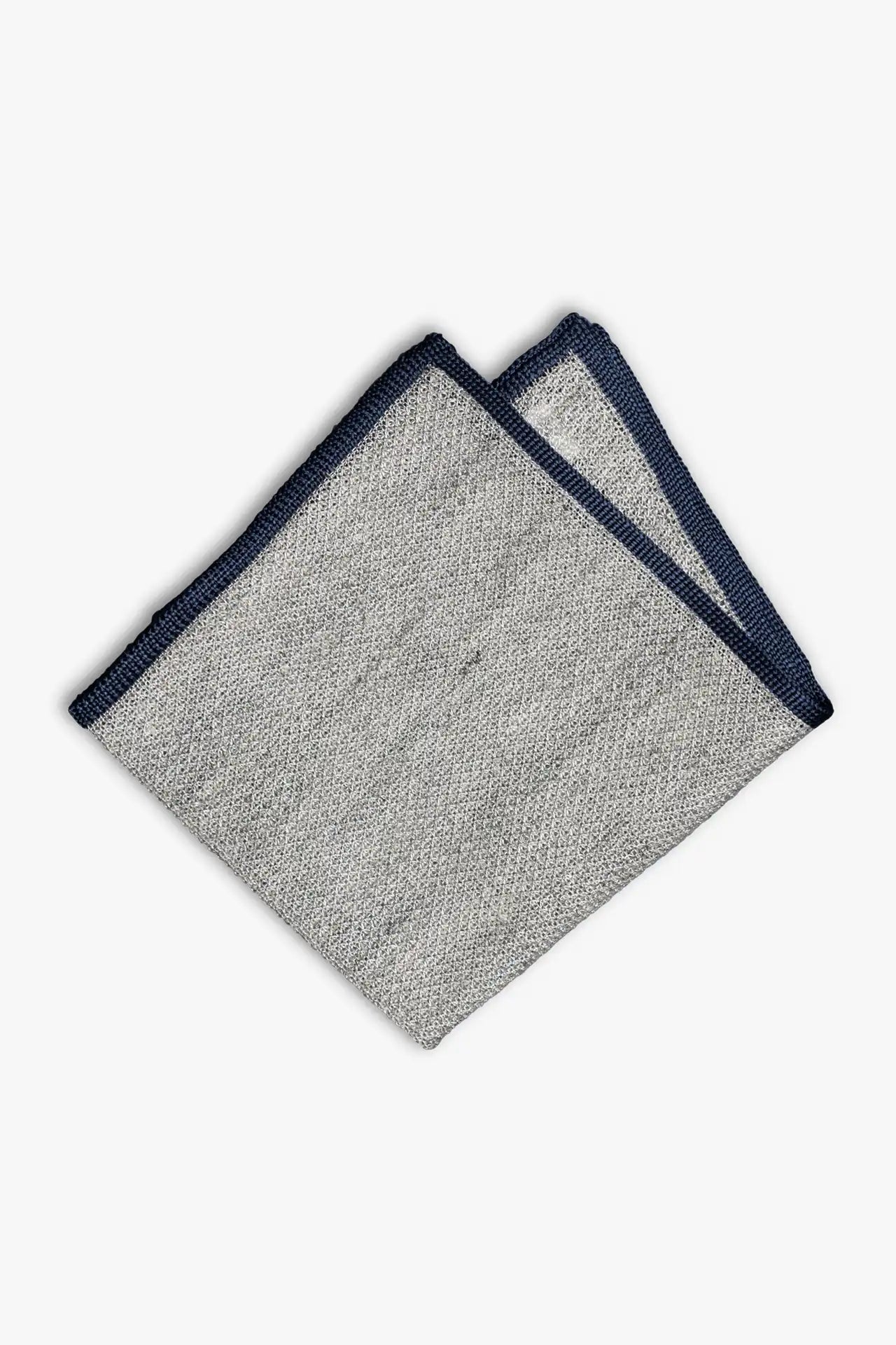 Men's Short-Sleeve Shirts for Warm WeatherSilk Linen Pocket Square - Navy Blue Melange Men's Short-Sleeve Shirts for Warm WeatherSilk Linen Pocket Square - Navy Blue Melange