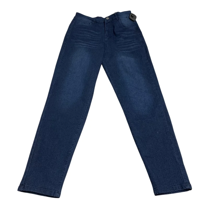 Trendy Men's JeansJeans Straight By Clothes Mentor In Blue Denim, Size: M
