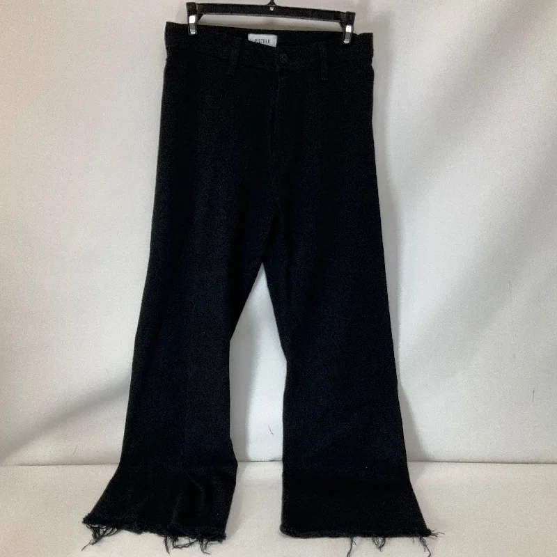 Best Selling Men's Jeans BrandsJeans Wide Leg By Pistola In Black Denim, Size: 6