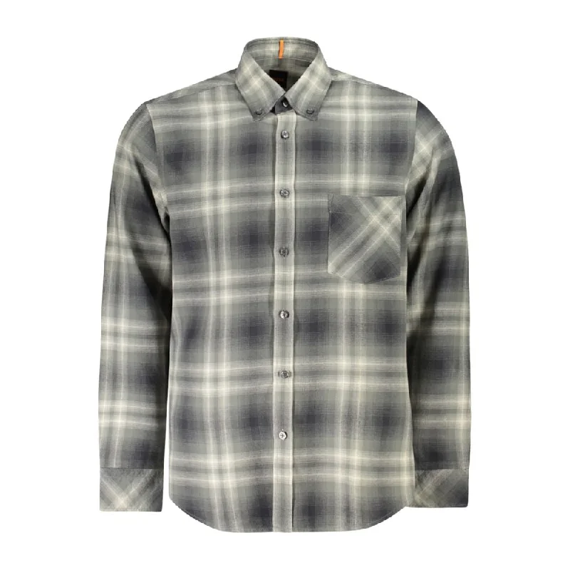 Men's Cufflink-Ready Shirts for Formal EventsHugo Boss Cotton Men Men's Shirt