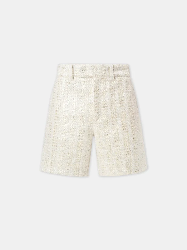 Relaxed-Fit Men's Loungewear and Casual ShortsBOUCLE SHORT - Alabaster