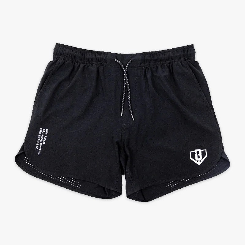 Quick-Dry and Breathable Men's Running ShortsPro Series Shorts - Black