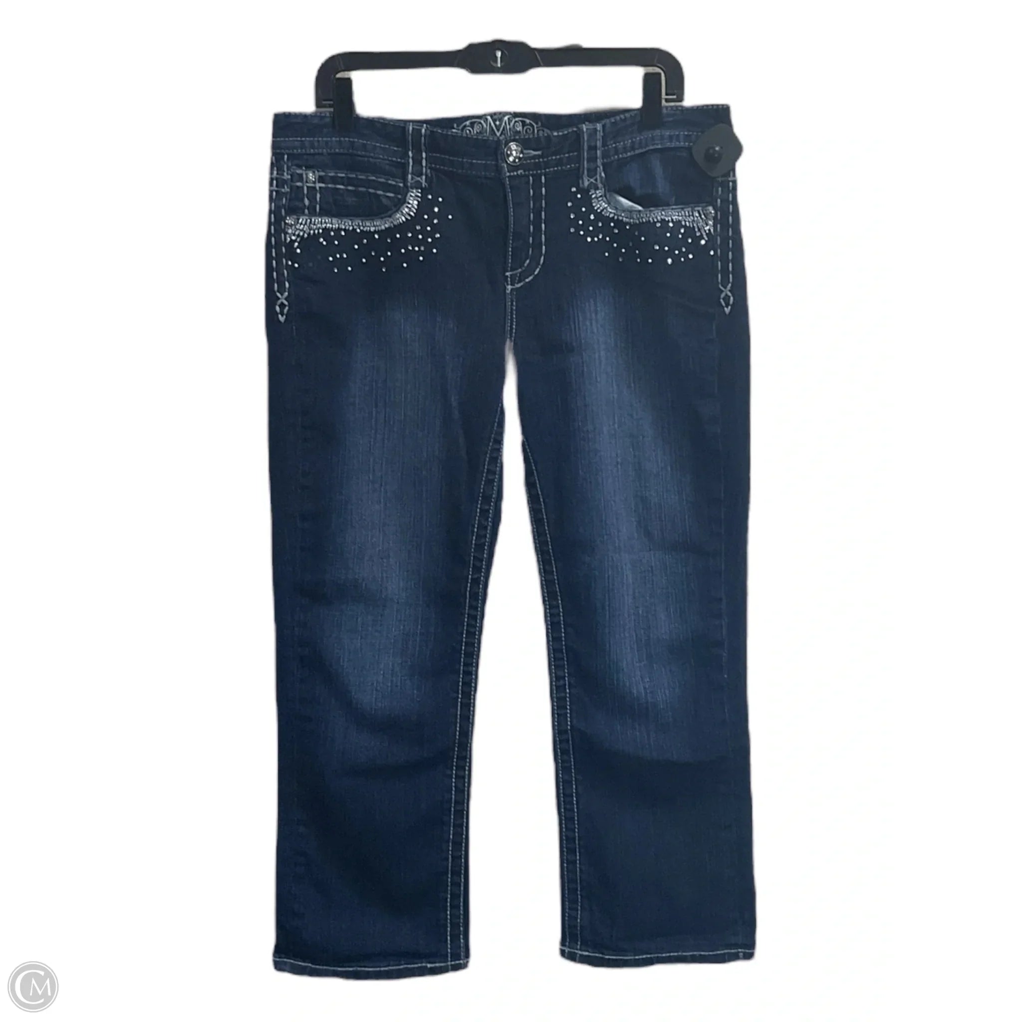Men's Tapered JeansJeans Straight By Maurices In Blue Denim, Size: 12
