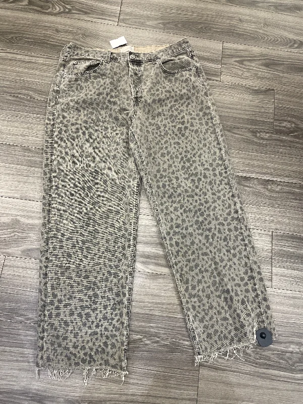 Men's Jeans with Functional PocketsJeans Boyfriend By Universal Thread In Animal Print, Size: 14