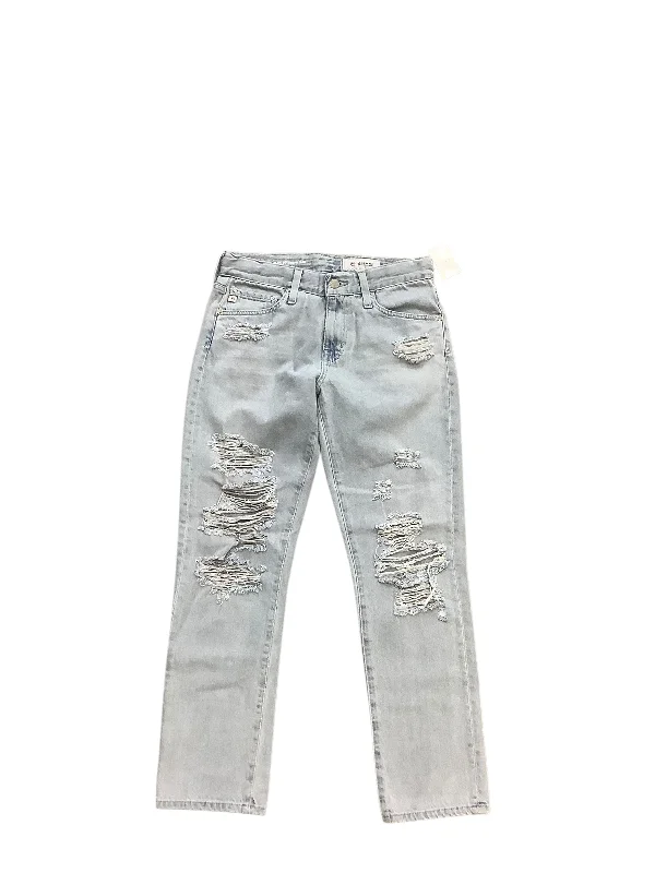 Rip and Tear Men's JeansJeans Boyfriend By Adriano Goldschmied In Blue Denim, Size: 0
