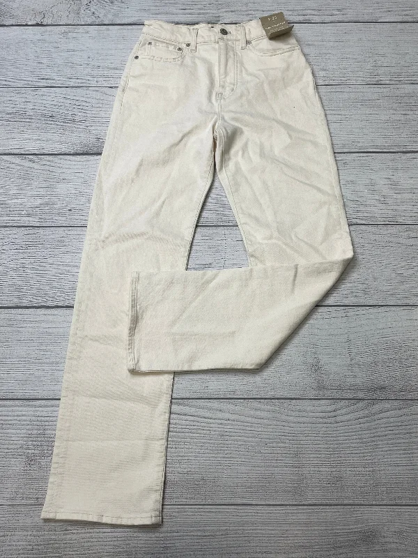 Flexible Men's JeansCream Jeans Wide Leg Madewell, Size 0