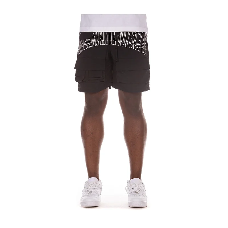 Comfort-Oriented Men's Lounge ShortsBillionaire Boys Club Mens Wanderer Shorts 2102-011 Black