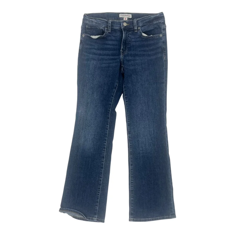 Hipster Skinny Men's JeansJeans Boot Cut By Lucky Brand In Blue Denim, Size:4