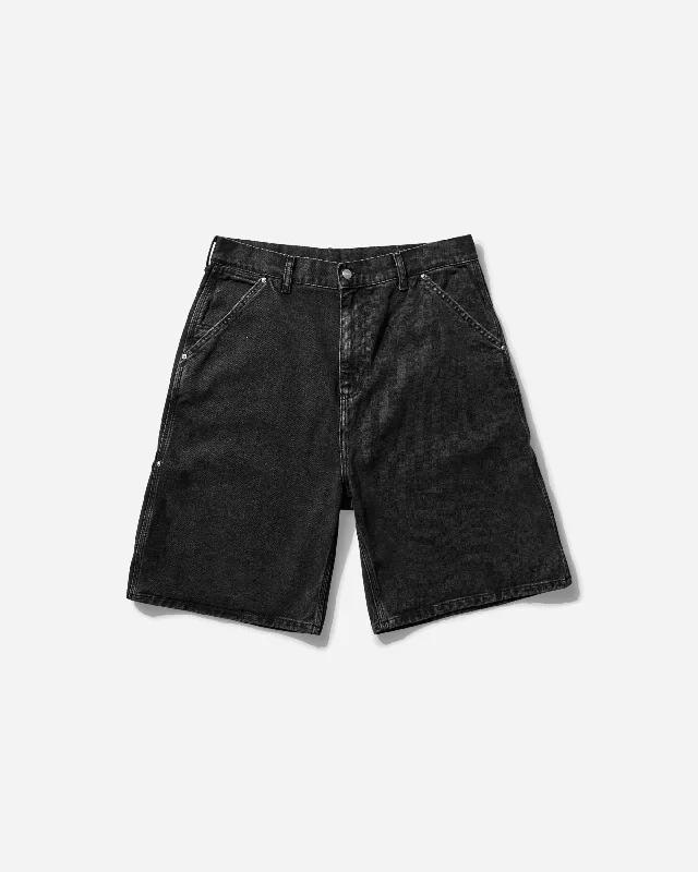 Creative Pattern Men's Fashion ShortsRivet Short Black (Stone Washed)