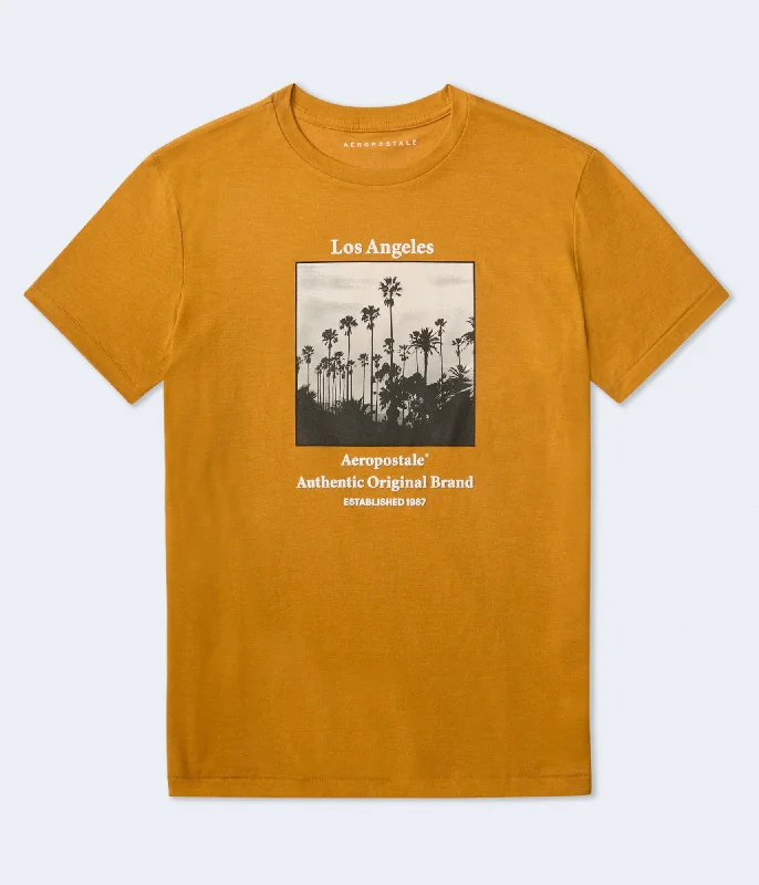 Aeropostale Los Angeles Palms Graphic Tee