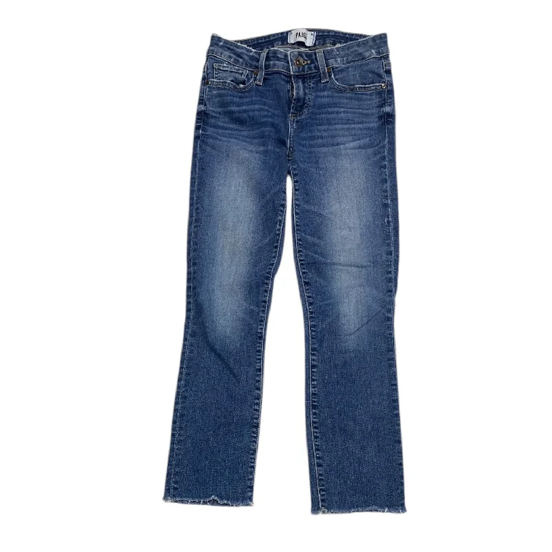 Men's Jeans with Elastic WaistbandsJeans Skinny By Paige In Blue Denim, Size: 0