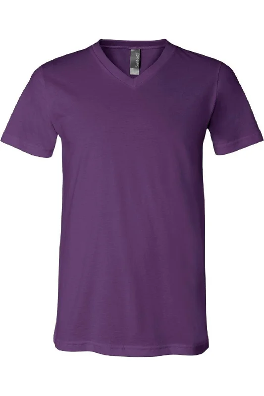 BELLA + CANVAS Jersey V-Neck Tee