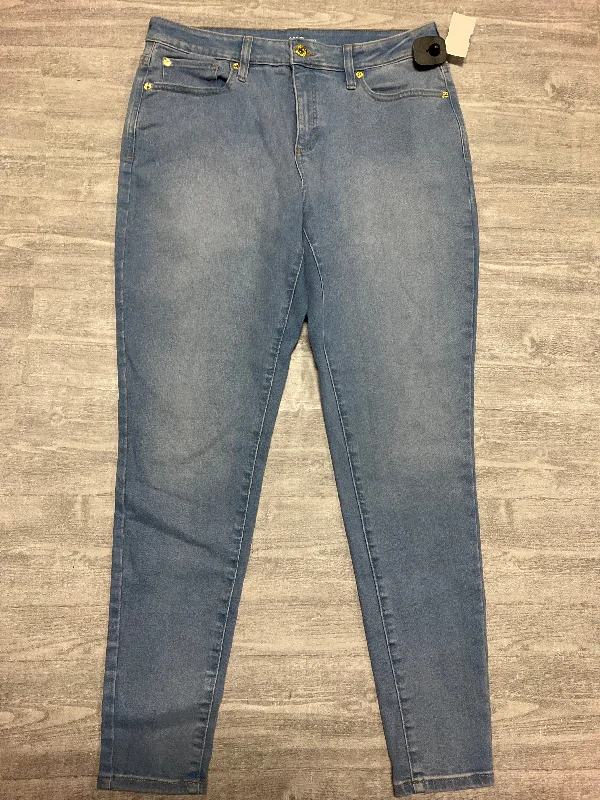 High-Quality Ripped Men's JeansJeans Skinny By Inc In Blue, Size: 14