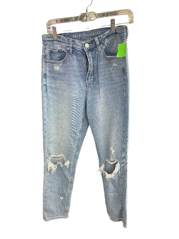 Inexpensive Men's JeansJeans Straight By American Eagle In Blue Denim, Size: 4