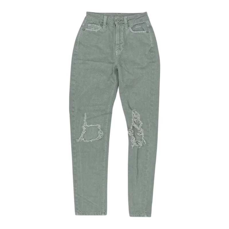 Men's Jeans for a Casual LookJeans Straight By American Eagle In Green Denim, Size:0
