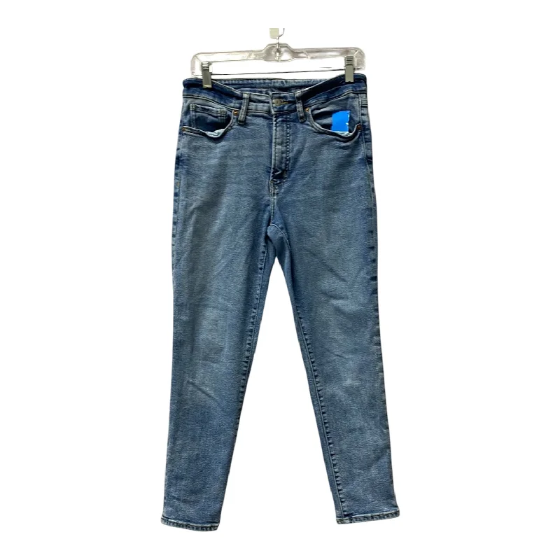Men's Jeans for SportsJeans Straight By Old Navy In Blue Denim, Size:8