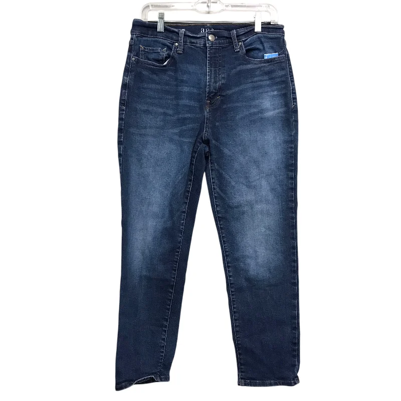 Men's Jeans in Unique PatternsJeans Straight By Ana In Blue Denim, Size:12