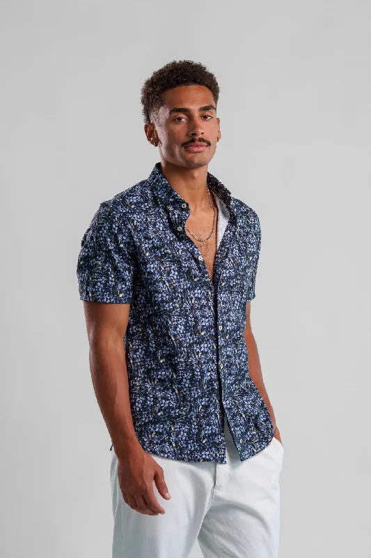 Men's Rugby Shirts for a Sporty LookFLIGHT & FLORAL SHORT SLEEVE SHIRT