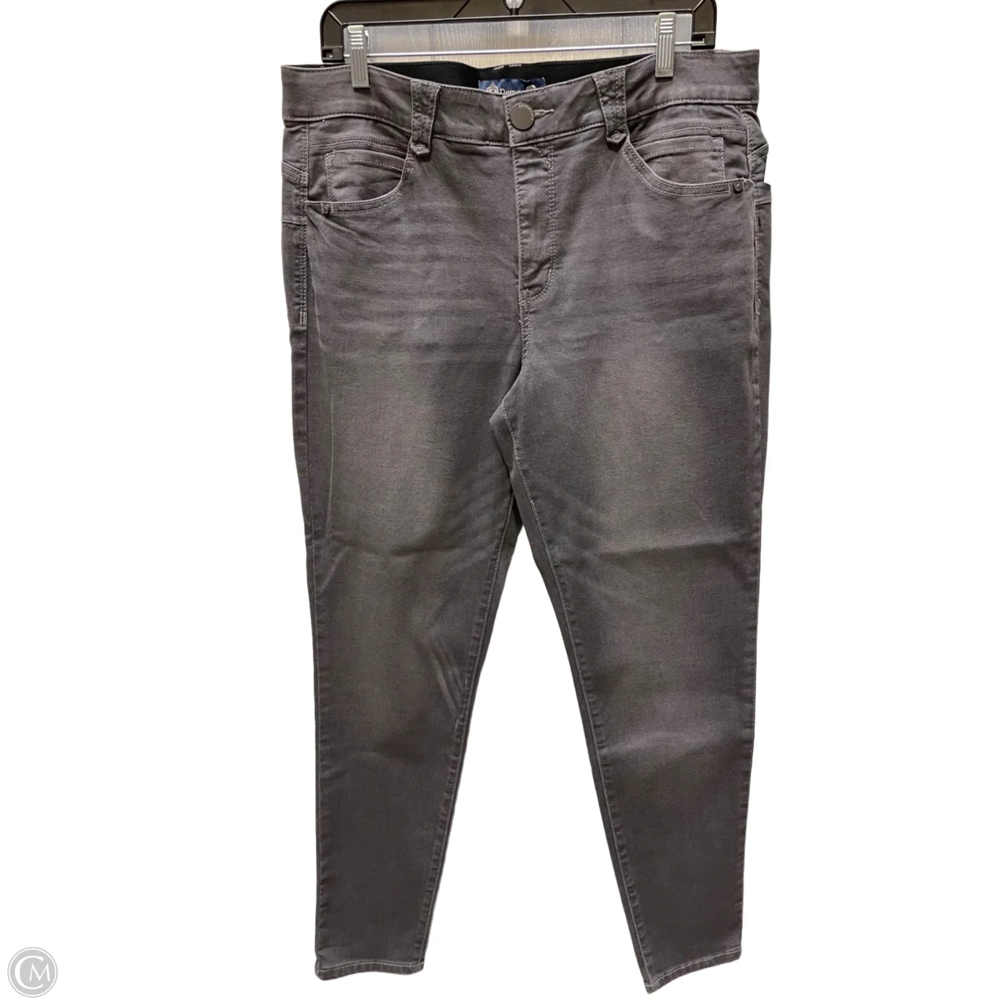 Affordable Designer Men's JeansJeans Straight By Democracy In Grey Denim, Size: 14