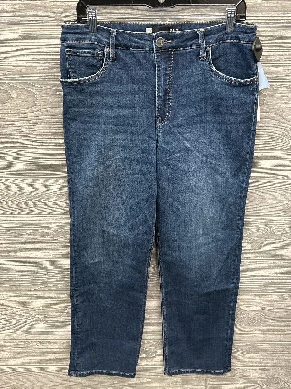 Latest Designer Men's JeansJeans Straight By Kut In Blue Denim, Size: 10l