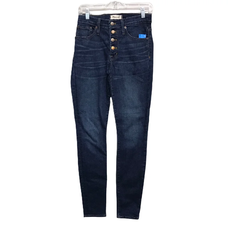 Jeans for Men with a Big BellyJeans Skinny By Madewell In Blue Denim, Size: 2